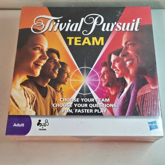 New in Box Hasbro Trivial‎ Pursuit Team Edition Factory Sealed - Picture 3 of 8